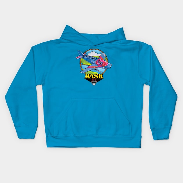 MASK Switchblade! Kids Hoodie by SkipBroTees